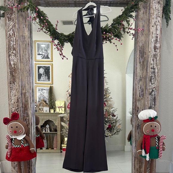 Guess by Marciano Pants - Guess by Marciano Sleek Charcoal Gray Jumpsuit